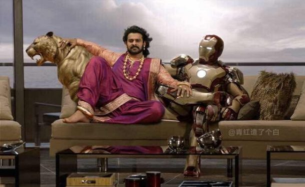 Image result for mash up of Marvel universe with that of Mahishmati